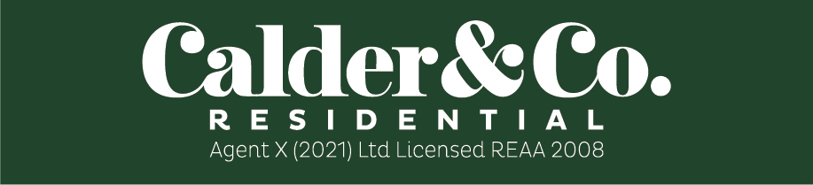 a green and white logo